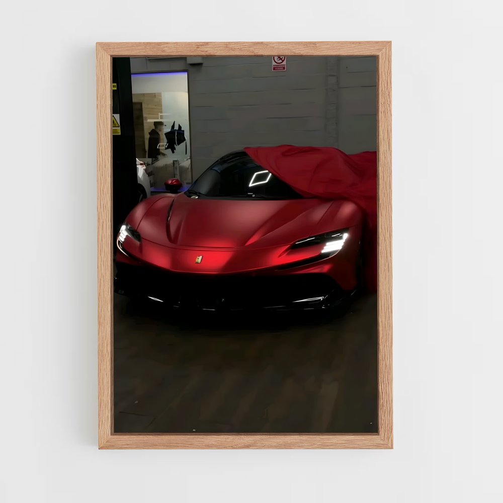 Poster La Ferrari Masquée (vue 4)
